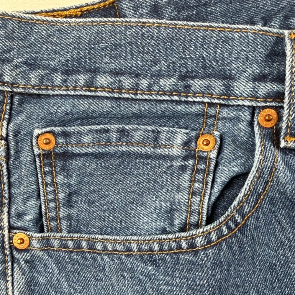 Levis 505 Regular Fit Mens Blue Denim Jeans Straight Leg 43x31 04505-4886